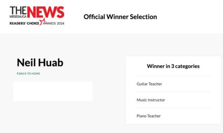 Mississauga’s Neil Huab Wins Mississauga News’ Readers’ Choice Awards in 3 categories!